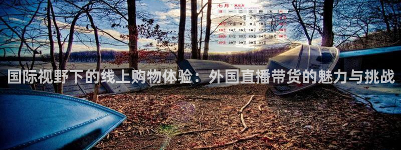 857体育直播回放：国际视野下的线上购物体验：外国直播带货的魅力与挑战